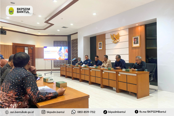 Kabupaten Bantul Menjadi yang Pertama di Wilayah KANREG I BKN Melaksanakan Ekspose Manajemen Talenta ASN