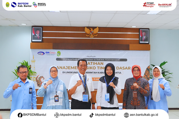 20 ASN Bantul Tingkatkan Kompetensi Manajemen Risiko