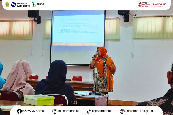 BKPSDM Bantul Selenggarakan Evaluasi Penilaian Kinerja ASN Triwulan II Tahun 2026
