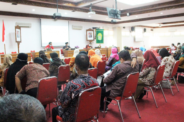 Sosialisasi Pengisian DPCP dan Kelengkapan Usul Pensiun bagi Calon Pensiun PNS di Bantul.