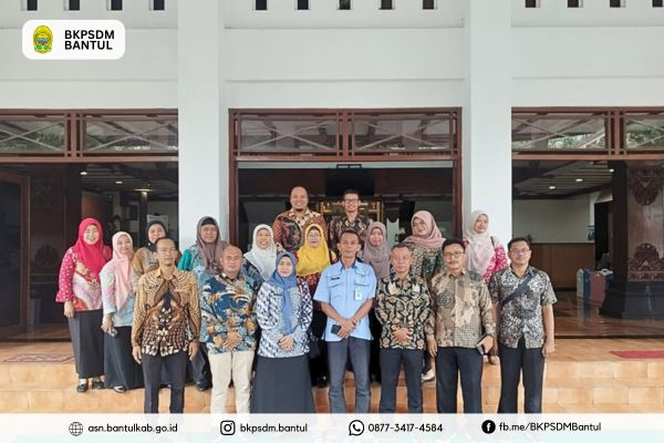 Kunjungan Kerja BKPSDM Kabupaten Pasuruan di BKPSDM Kabupaten Bantul